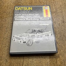 Datsun Sunny 1171cc 1397cc 1488cc Aug 1978- May 1982 Haynes Workshop Manual #525