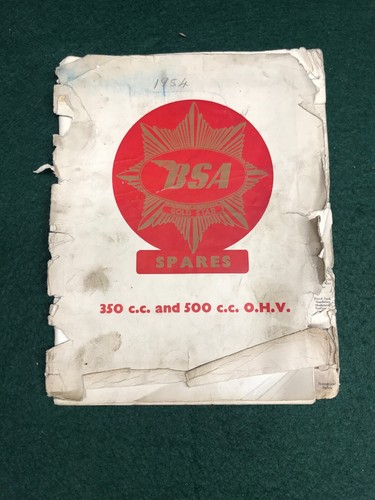 Bsa gold star factory - bsa,