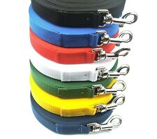 Dog Training Lead 3FT - 100FT Long Strong Tracking Leash Recall Line Made In UK