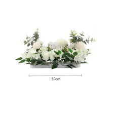Artificial Silk Flowers Row