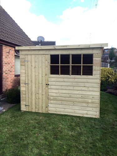 10x6 garden shed tanalised g - shed,