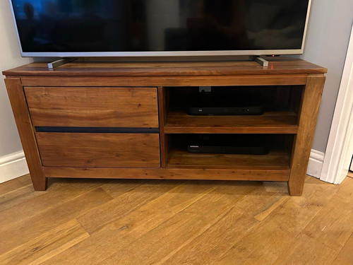 Corner media unit solid - corner, tv