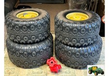 PEG PEREGO JOHN DEERE GATOR FRONT & REAR WHEELS TYRES