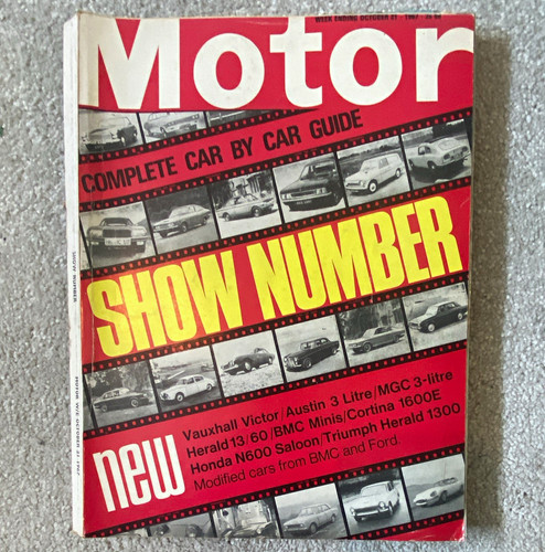 Motor magazine october 1967 - magazine,