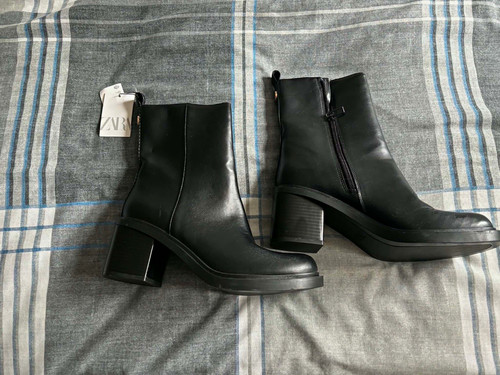 Zara women black ankle - zara,