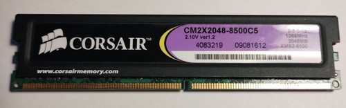 Corsair cm2x2048 8500c5 - corsair, cm2x2048-8500c5