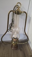 Vintage  Hanging Oil Lamp