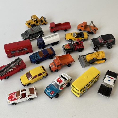 Vintage diecast toy cars - diecast, job