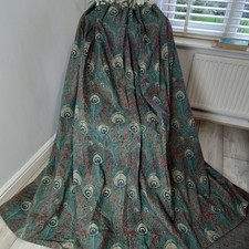 Liberty "Hera" Triple Pleat Curtains W32" D56" Lined & Weighted Jewel Colours
