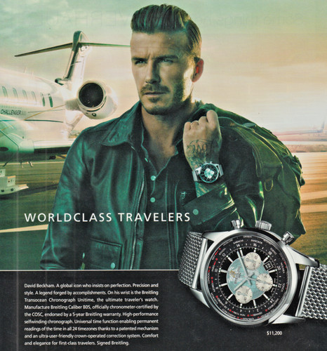 2012 breitling david beckham - breitling,