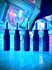 5ML EMPTY BLACK NASAL SPRAY BOTTLE Refillable Pump Plastic Multipurpose ??