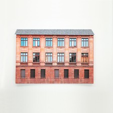 N Gauge Building Card Low