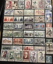 Old French Stamps Collection