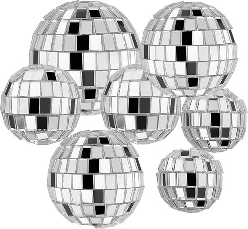 Piece disco ball cake - ball,