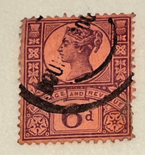 P211: SG208 Queen Victoria 6d