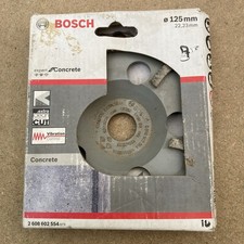 Bosch Expert 125mm Diamond Grinding Head Disc Cup Concrete 105 x 22.23 