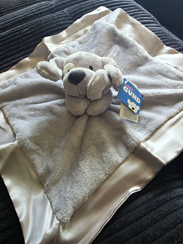 Gund grey plush security - gund,