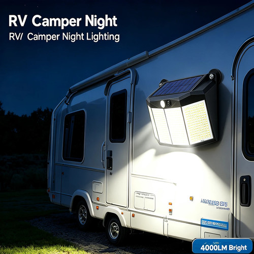 Magnetic led solar power pir - solar,