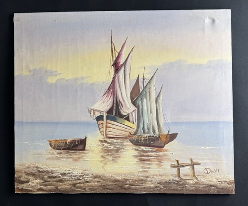 Original signed oil painting - original,