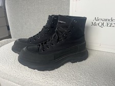 Men’s Alexander McQueen Black Boots Size 12/46