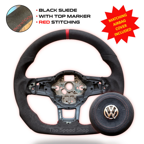 Suede steering wheel for - suede,