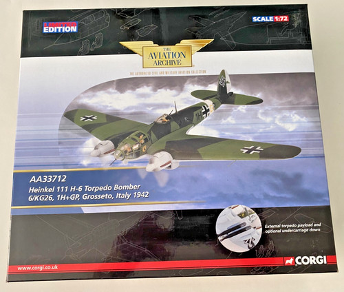 Corgi aa33712 heinkel 111 - heinkel,
