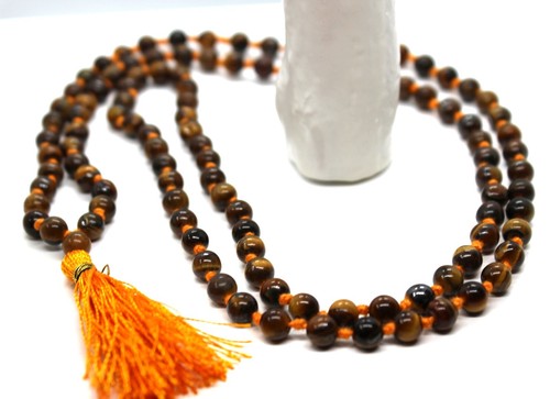 Tigers eye mala beads - mala, a