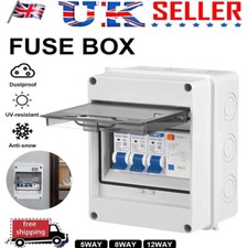 5/8/12 Way Consumer Unit DIN