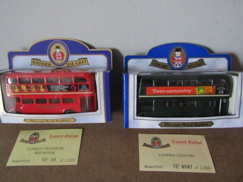 Oxford diecast buses london - buses,