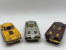 Corgi Toys original patent applied for Corvette Stingray Bundle X3 Diecast cars