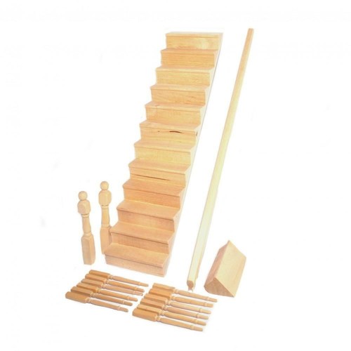 Dolls house staircase with - house,