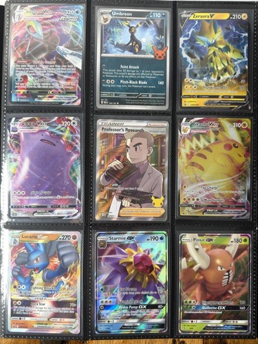 Pokemon card binder job lot - card, 40