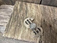 Vintage Dollar Sign Money Clip Rotary International Badge