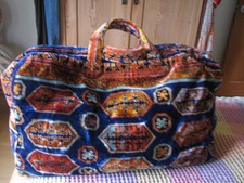 Vintage Genuine Carpet Bag Of