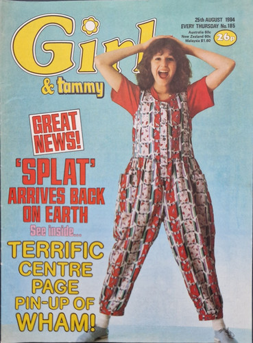 Girl magazine august 1984 - girl,