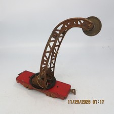 Vintage O gauge toy train crane Flyer or Marx?