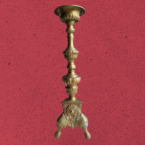Antique tall brass - tall,