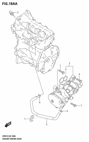 Suzuki genuine coolant control - genuine,
