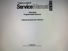 Realistic pro 2006 service - realistic, pro-2006
