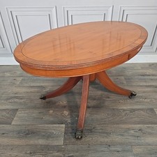 Vintage Oval Coffee Table
