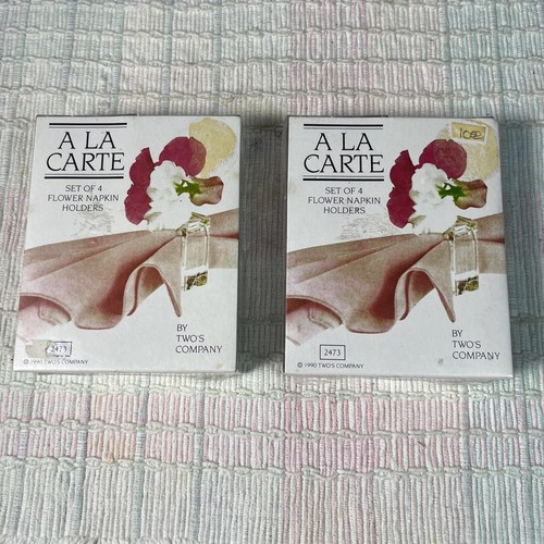 Carte set flower - set, of