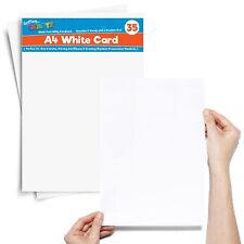 35-490 X A4 White Card 200GSM Thick Stock Paper Printer Sheets For Making Craft