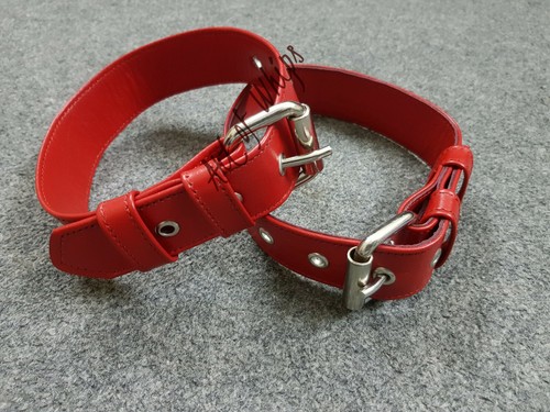 Brand new premium red leather - brand,