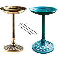 Bird bath pedestal water bowl - pedestal,
