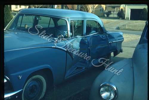 Ford fairlane car - ford, damaged