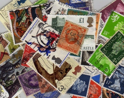 Stamps all different - all,