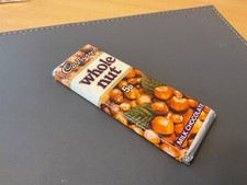 VINTAGE CADBURY’S WHOLE NUT CHOCOLATE BAR . ORIGINAL SHOP DISPLAY ONLY ITEM