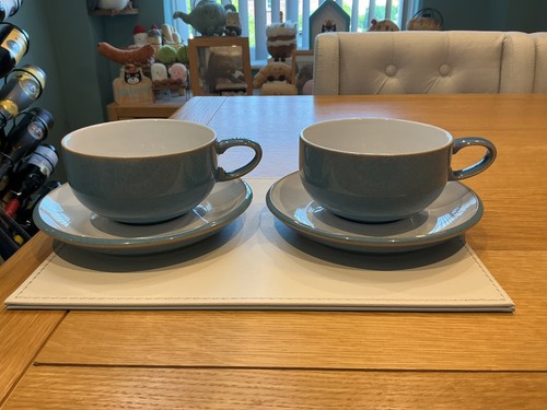 Denby azure x cups - azure,