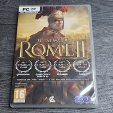 Total War Rome II 2 Complete VGC PC DVD 3 Disc Free Postage