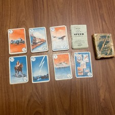 Vintage Speed Card Game  Box